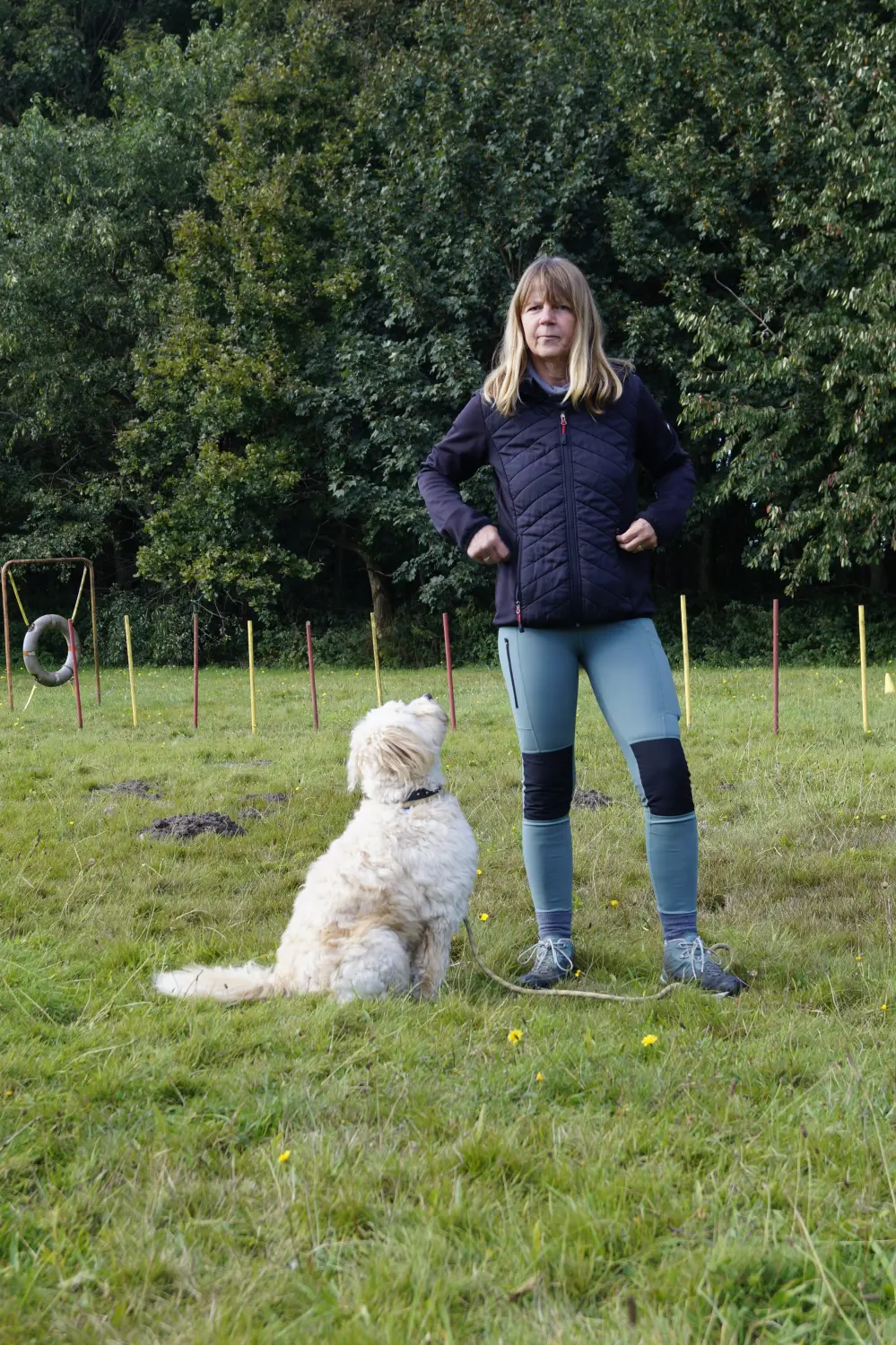 Hund mit Trainer von Betzy and Dogs